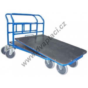 Zasouvací plošinový vozík 1BWS 800x500 mm, nosnost 300 kg